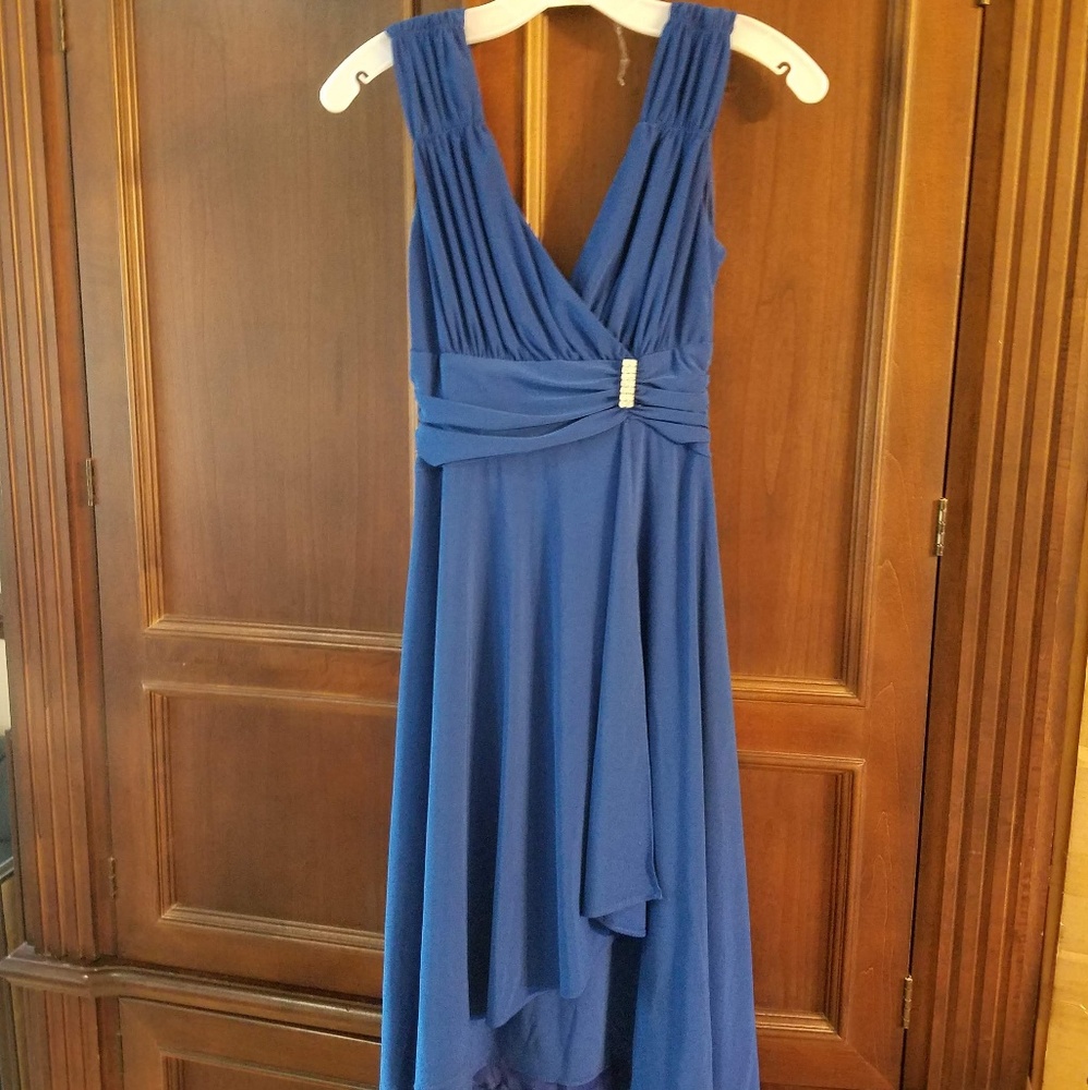Blue dress